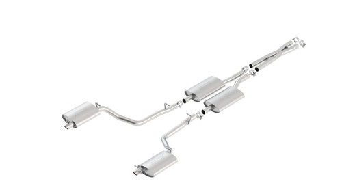 Borla Catback Exhaust System - S-Type - No Tips (2011 - 2014 Charger V6 / 2011 - 2014 300 V6) 140448