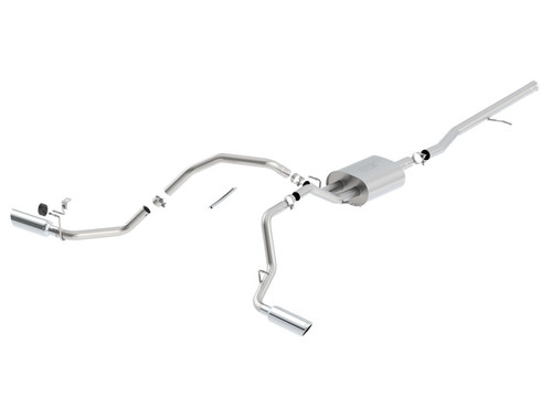 Borla Catback Exhaust System - Touring - Polished Tips (2014 - 2019 Silverado 1500 / 2014-2019 Sierra 1500) 140544