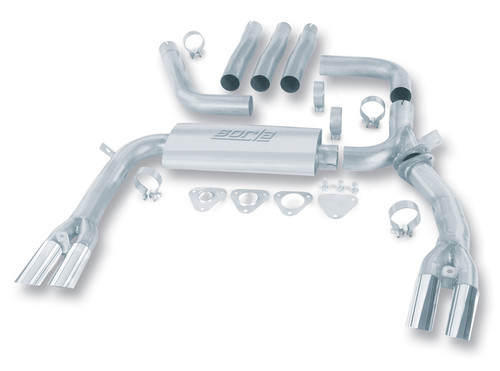 Borla Catback Exhaust System - Polished Tips (1984 - 1992 Camaro SS / 1984 - 1992 Trans Am SS) 14888