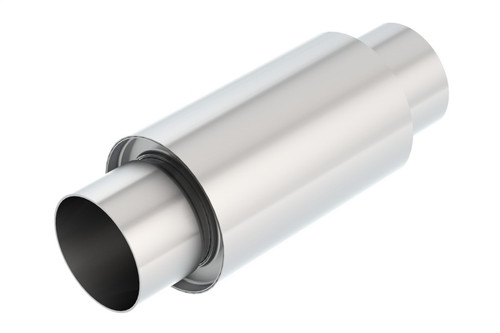 Borla XR-1 Sportsman Shorty Racing Muffler - Universal (3 1/2" Inlet / Outlet) 40004S