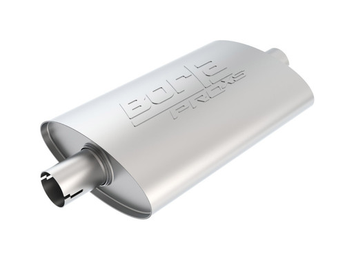 Borla Pro-XS Muffler - Universal - Oval (2" Center Inlet / 2" Center Outlet) 400494