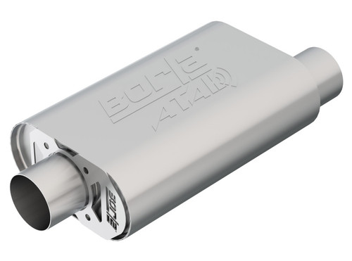 Borla CrateMuffler - ATAK - 3" Offset Inlet / 3" Center Outlet (Small Block Chevrolet) 400844