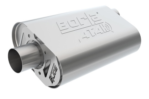 Borla CrateMuffler - ATAK - 2.5" Offset Inlet / 2.5" Center Outlet(Mopar Big Block) 400941