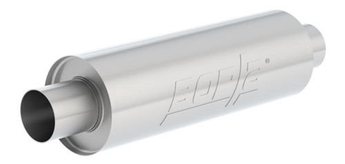 Borla XR-1 Raceline Sportsman Muffler - Universal - 2.5" Center Inlet / 2.5" Center Outlet 401392