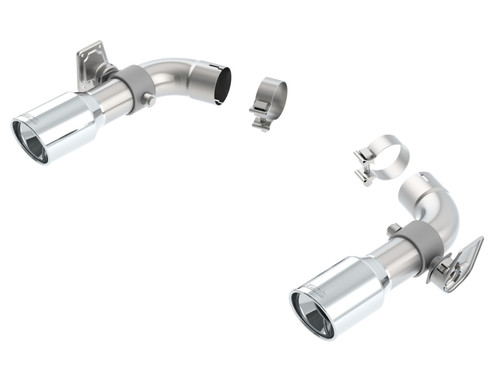 Borla Dual Mode NPP Valves Tip Kit - Polished Tips (2016 - 2024 Camaro SS / 2016 - 2024 Camaro LT1) 60605
