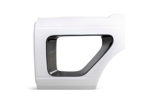 Anderson Composites Fiberglass Rear Halo Doors w/ Carbon Fiber Inserts (2021 - 2026 Bronco 4DR) AC-DD21FDBR4D-HA-R-PC