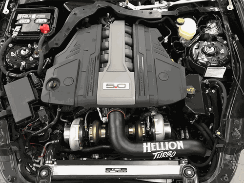 Hellion Twin Turbo Top Mount System (2018+ Mustang GT) HT-18GT-TT
