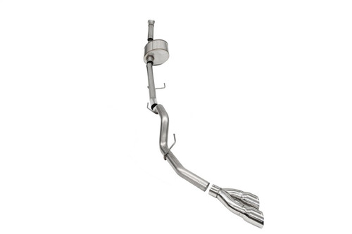 Corsa 3" Cat-Back Exhaust - Xtreme - Single Side Exit - Polished Tips (2021 - 2026 F150 145.4" WB) 21148