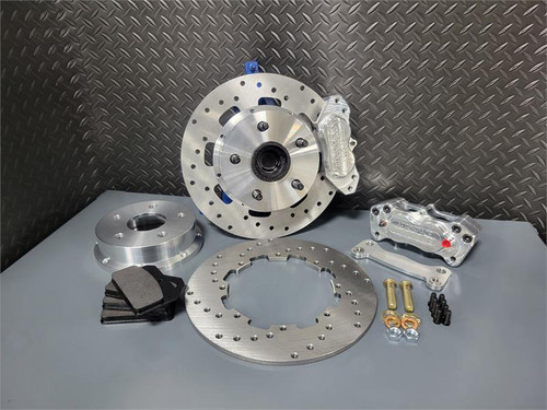 Aerospace Components 4 Piston Heavy Duty Front Drag Race Kit 2008-09 Pontiac G8