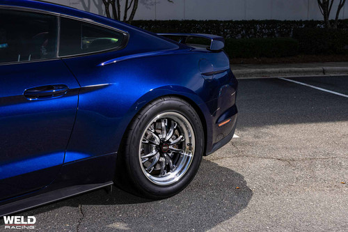 Weld 2005-2023 Mustang 18x10 Belmont Drag Wheel 5x114.3 ET
