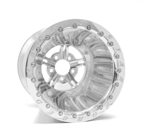 Race Star 63 Pro Forged 15x14 Sportsman Wheel - 5x4.75BC 3.00BS - Double Beadlock - Polished 63-514473021P