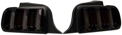 Raxiom 05-09 Ford Mustang Vector V2 LED Tail Lights- Black Housing (Smoked Lens) - 408588