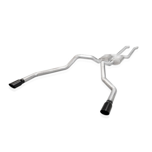 Stainless Works Legend Catback Exhaust - Under Rear Bumper Exit - Performance Connect (2015 - 2026 F150 5.0L) FT21CBUBL