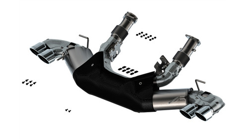 Borla Cat-Back Exhaust System - S-Type - Polished Tips (2020 - 2026 Corvette C8 - NO NPP Valves) 140840