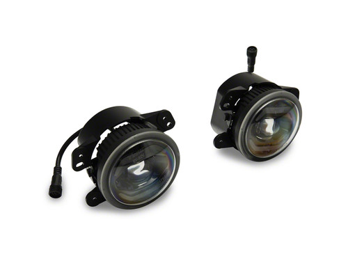 Raxiom 10-23 Jeep Wrangler JK & JL Axial Series LED DRL Fog Lights - J127019 Photo - Primary