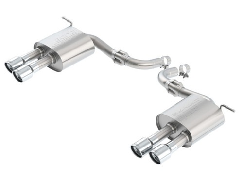 Borla Axle-Back Exhaust System - S-Type - Polished Tips (2017 - 2019 Fusion Sport) 11942
