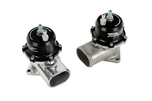 Vortech Maxflow Race Bypass Valve Polished Black 8D204-069