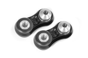 BMR Billet Aluminum Vertical Links -Delrin/Bearing Combo - Black (2015 - 2026 Mustang / 2020-2022 Shelby GT500) VL766