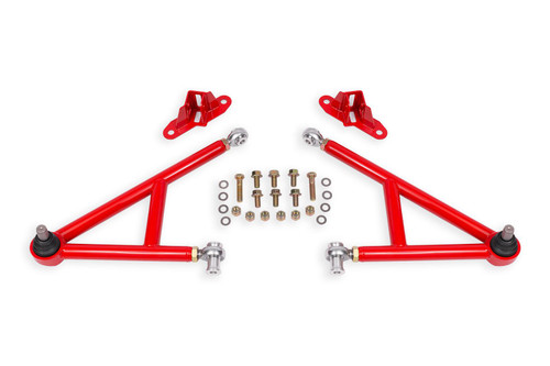 BMR Race A-Arms - Lower - Adjustable - Red (2011 - 2014 Mustang / 2007 - 2014 GT500) AA758R