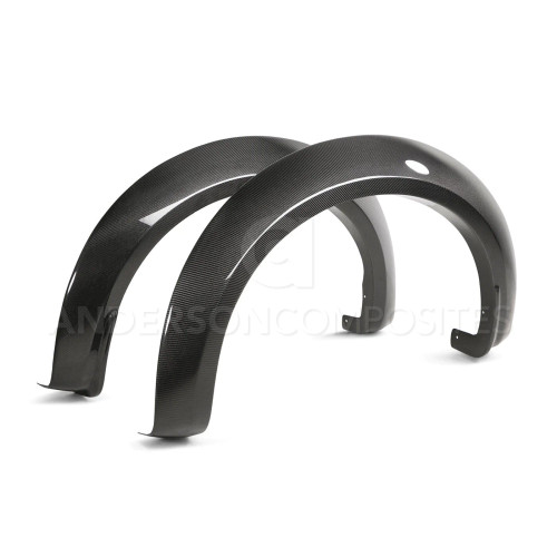 Anderson Composites Carbon Fiber Rear Fender Flares - Wide (2017 - 2020 Raptor) AC-FLR17FDRA-R-W