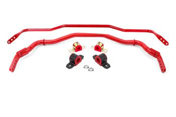 BMR Heavy-Duty Rear Sway Bar w/ Bushings - Red (2015 - 2026 Mustang) SB763R