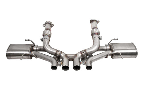 Corsa 3" Catback Exhaust No Tips w/ NPP Sound Level Control (2023-2024 C8 Corvette Z06) 21111