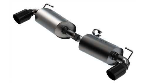 Borla Axle-Back Exhaust System - S-Type - Black Tips (2021 - 2025 Bronco Sport) 11972BC