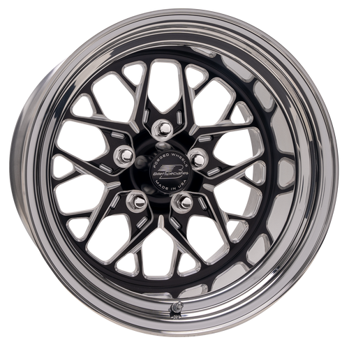 Billet Specialties 15x9 Redline Front / Rear Wheel 5x4.75 BP 5.50 BS - Black - BRS07590L6155