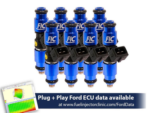 Fuel Injector Clinic IS407-1200H-WSC 1200cc high impedance injector set for 2021-2026 Ford F-150 5.0L with Whipple Supercharger