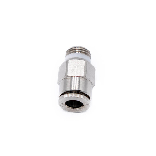 FuelTech straight push lock fitting 6mm nylon hose to 1/8 NPT
