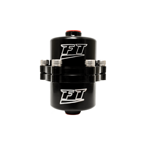 FuelTech backpressure dampening canister for turbo exhaust pressure monitoring