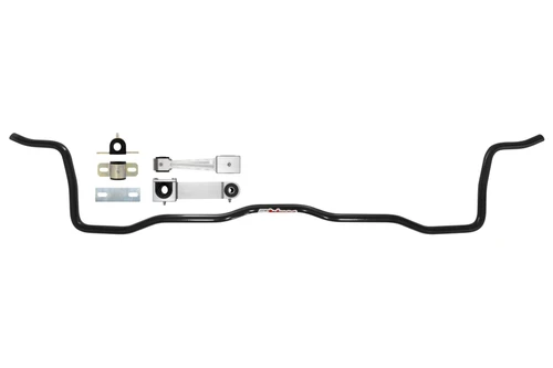 UMI Performance Rear Sway Bar - Solid - Chromoly - 22mm - Black (2005 - 2014 Mustang) 1013-B