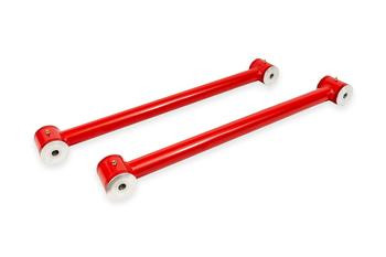 BMR Rear Lower Control Arms w/Polyurethane Bushings - Red (2021 - 2026 Bronco) LCA1860R