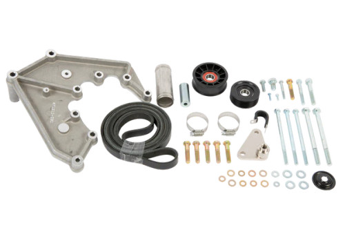 Vortech supercharger mounting bracket assembly for 2000-2004 Ford Mustang 4.6L 2V