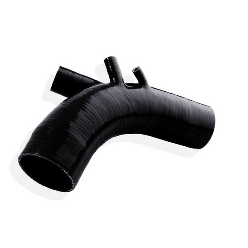 Cobb Silicone Turbo Inlet - Stealth Black (2008 - 2015 Evo X) - 752001-BK