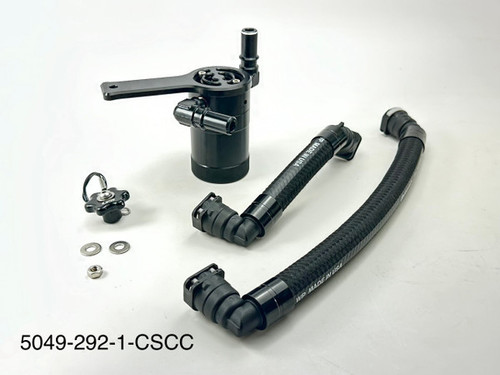 UPR Plug N Play Clean Side Oil Catch Can Black (2024 - 2025 Mustang GT) 5049-292-1-CSCC