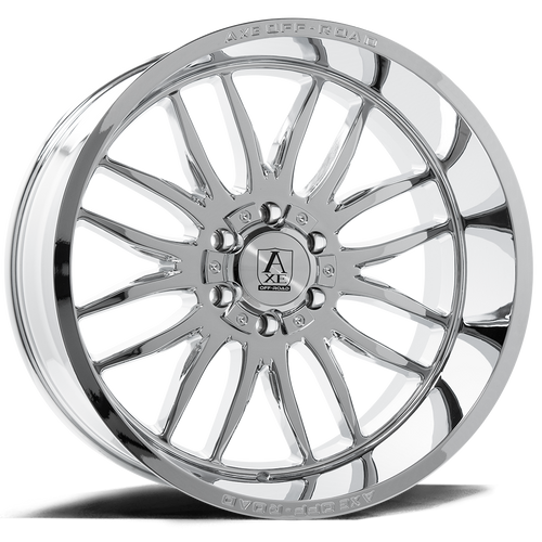 Axe Wheels 22x12 Hades Offroad Aluminum Wheel - 87.1 Bore - 6x135 BC - -44 Off Set - Chrome - 221212H-44HADCHR-6135