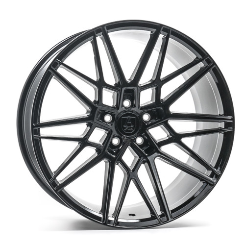Axe Wheels 20x10.5 CF1 Compression Forged Alloy Wheel - 74.1 Bore - 5x130 BC - 42 Off Set - Gloss Black - 10520BLNK43CF1GB-130
