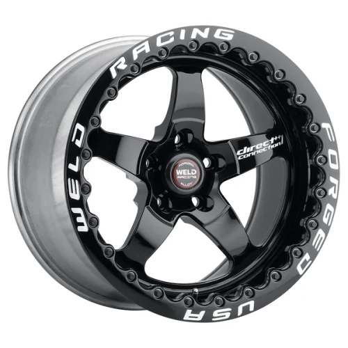 Weld Direct Connection 17x11 S71 5x115 Gloss Black Single Beadlock Wheel (Dodge) 71HB7110W62SBL-DC