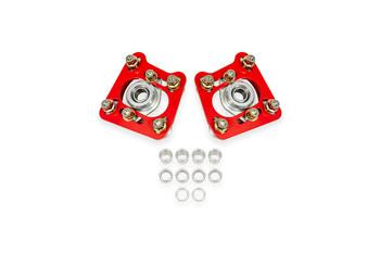 BMR Caster Camber Plates - Red (1994 - 2004 Mustang) WAK740R