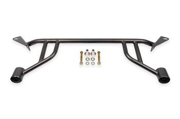 BMR Front Subframe Chassis Brace - 4-Point - Black (2024 - 2026 Mustang) CB770H