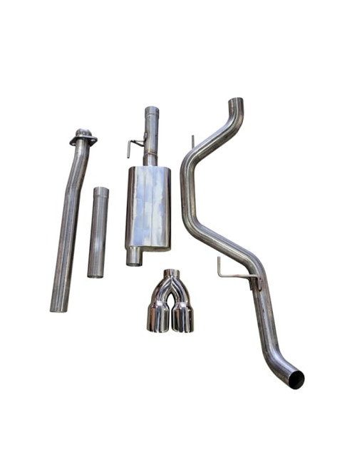 MRT Deep & Mellow Cat Back Exhaust (2021 - 2026 F150) 91K105. Choose Polished or Black Ops tips. 
