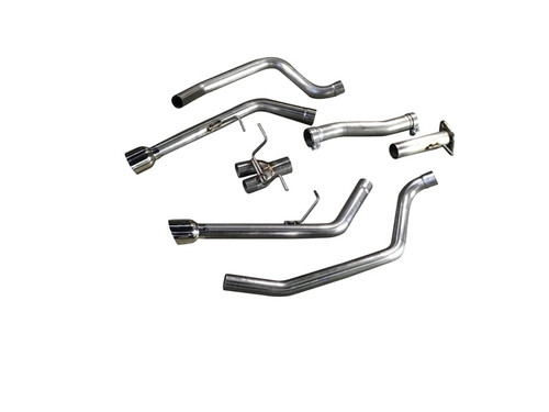 MRT Tough Truck Dual Cat Back Exhaust (2019 - 2024 Ram 1500) 92T802