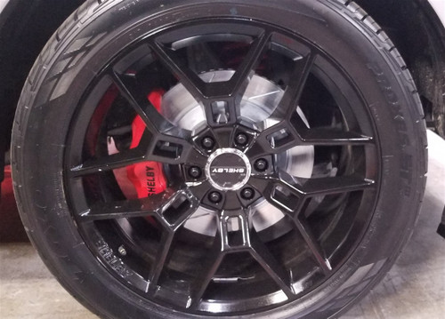 Shelby American Shelby F150 / Raptor Baer Extreme Front Brakes Kit (ZINC SLOTTED ROTORS)-Matte Black (2009-2020 F-150 / 2010-2020 F-150 Raptor) Z28-T-BRAKES