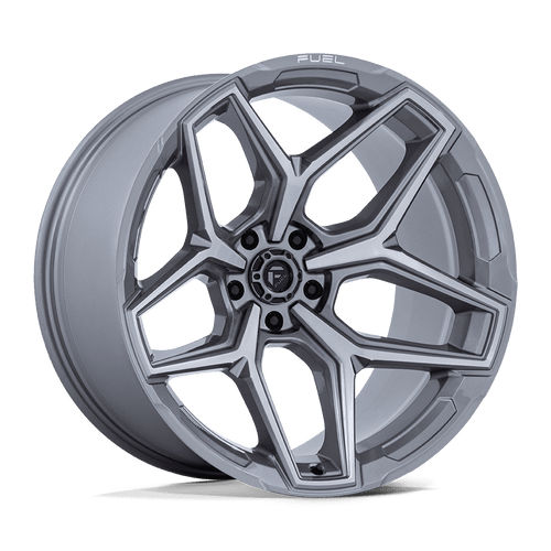 Fuel Off-Road 22X12 Flux Wheel 6X139.7 BP -44mm ET 4.77 BS 106.10 Bore - Platinum - FC854AX22126844N