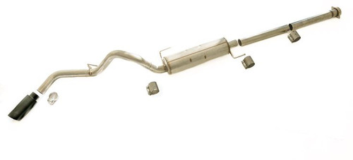 Thermal R&D Catback Exhaust Single Tip Coated (2021 - 2025 F150 Single Cab 8ft Bed) B921-C920-C