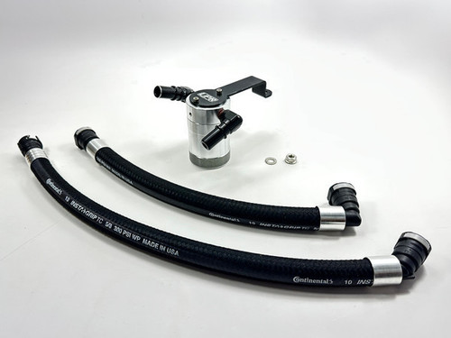 UPR Products Oil Catch Can Separator Plug N Play Satin (2025 Ranger 2.3L EcoBoosts) 5049-308