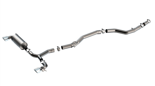 Borla Catback Exhaust System - ATAK - Chrome Tips (2020 - 2026 GR Supra) 140826