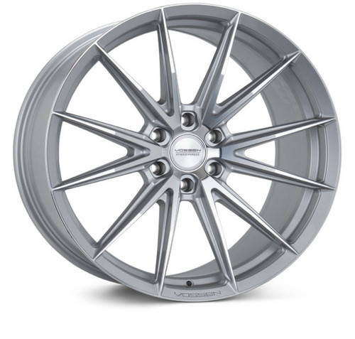 Vossen HFX-2 22x9.5 / 6x135 / ET20 / Deep Face / 87.1 - Silver Polished Wheel - HFX2-2F24