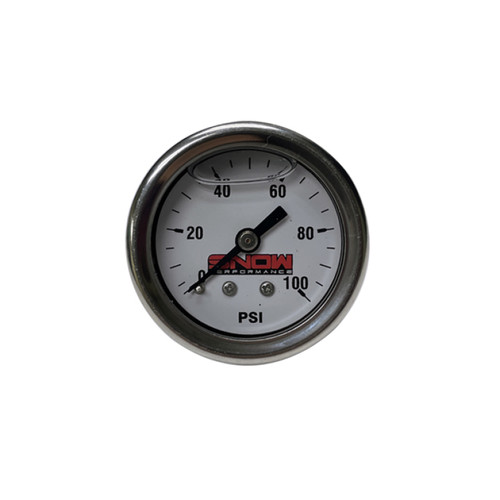 Snow Performance 0-100 PSI Fuel Pressure Gauge 1/8" NPT SNF-20010